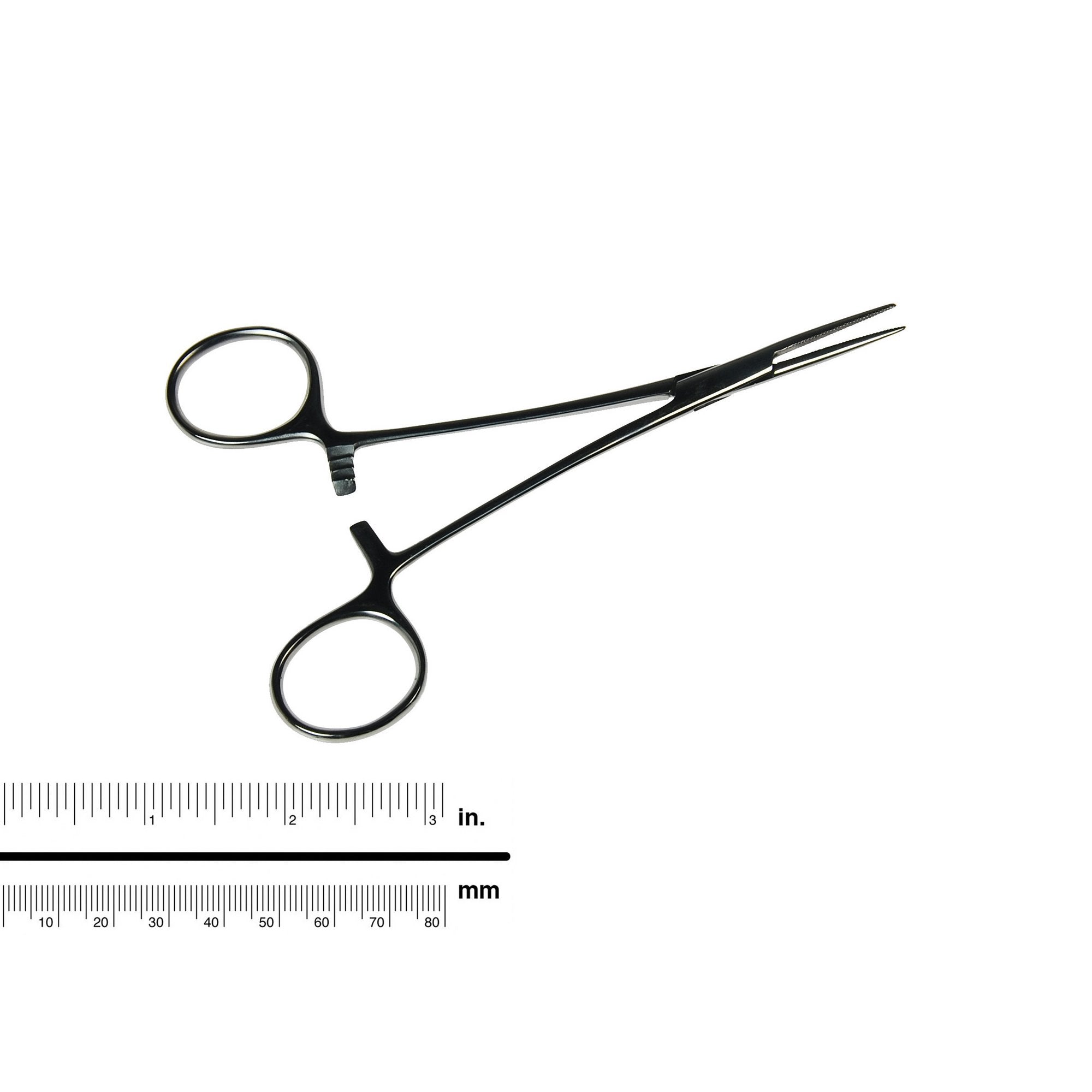 4 Pcs Straight Hemostat Set 3.5”, 5, 6.25 & 8